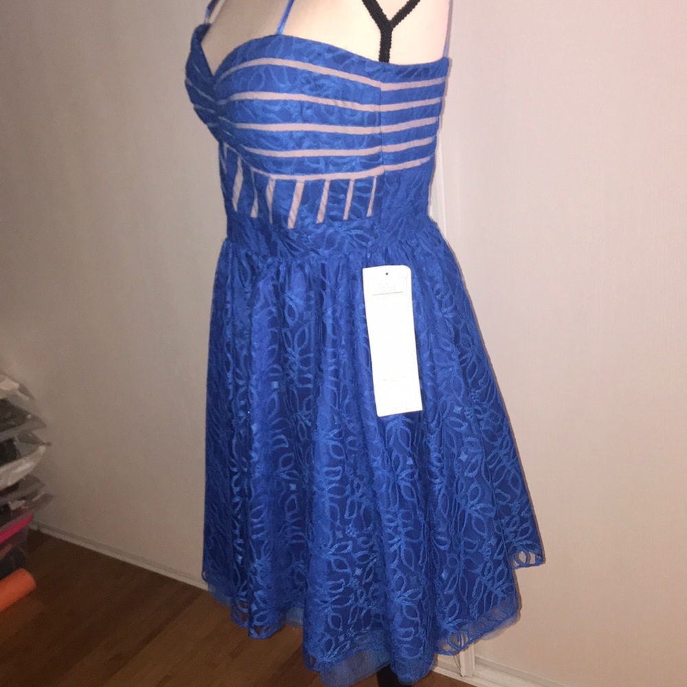 Cache Blue Party Dress - Picture 3 of 13